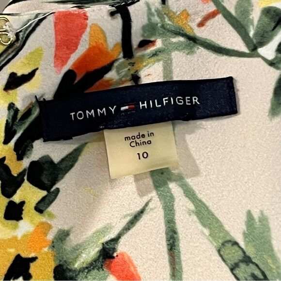 Tommy Hilfiger Floral Sleeveless knee length Dress size - Picture 9 of 12